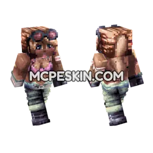 Michiru Starboy Minecraft Bedrock skin