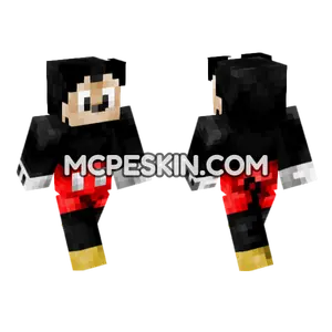 Mickey Mouse Minecraft Bedrock skin