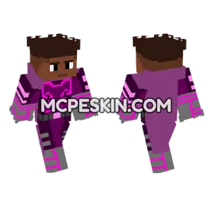 Miles Morales Gatuno Skin Minecraft Bedrock skin