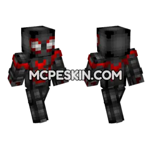 Miles Morales Skin Minecraft Bedrock skin