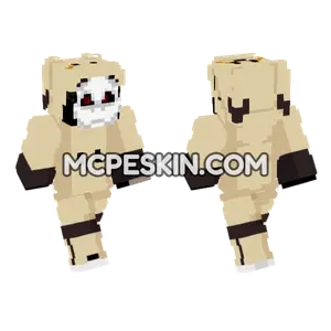 Mimikyu Mascarado Minecraft Bedrock skin