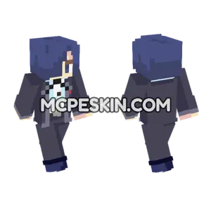 Minato Arisato Minecraft Bedrock skin