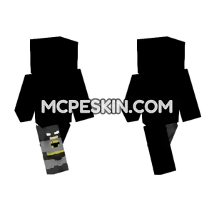 Mini Batman Suit Minecraft Bedrock skin