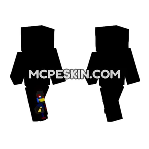 Mini Error Sans Minecraft Bedrock skin