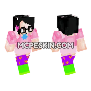 Mirasparklegacha 2025 Minecraft Bedrock skin