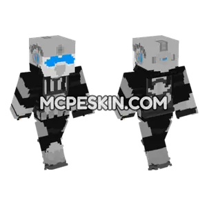 Mobile Task Force Tau 5 Minecraft Bedrock skin