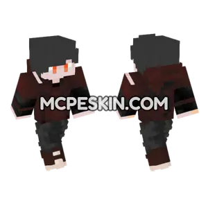 Molten Blood Skin Minecraft Bedrock skin