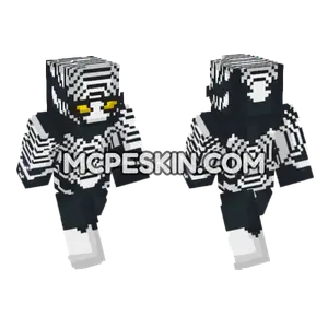 Monochromatic Patterned Figure