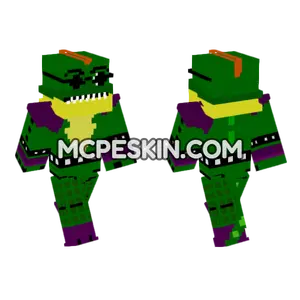 Montgomery Gator Skin Minecraft Bedrock skin