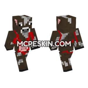 Moo Moo Man Minecraft Bedrock skin