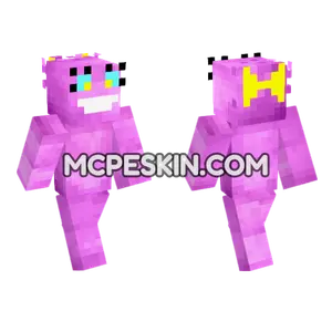 Ms Splosion Man Minecraft Bedrock skin