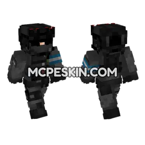 MTF Rapid Response Team Minecraft Bedrock skin