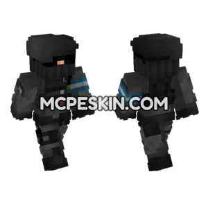 MTF Rapid Response Team Minecraft Bedrock skin