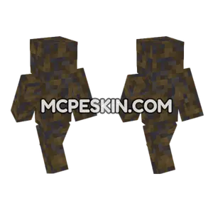 Muddy Mangrove Roots Top Minecraft Bedrock skin