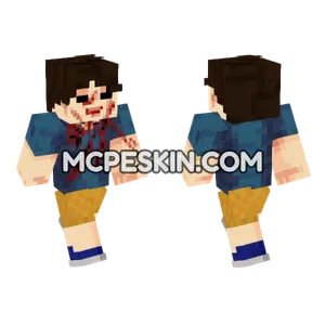 Murdered By Minecraft Jack Minecraft Bedrock skin