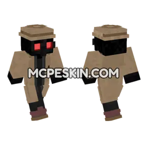 Mystery Skin Minecraft Bedrock skin