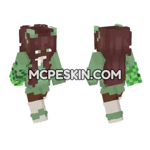 Nature Girl Minecraft Bedrock skin