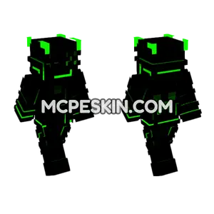 Necron Skin Minecraft Bedrock skin