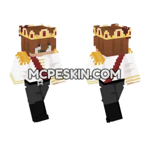 Nedbear Human Royal Minecraft Bedrock skin