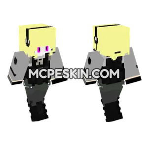 Nely Sin Casco Minecraft Bedrock skin