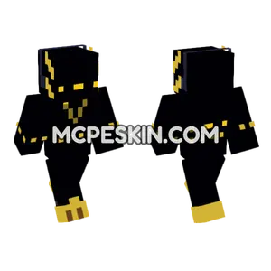 Neon Axolotl 2 Minecraft Bedrock skin