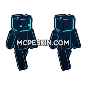 Neon Checkered Skin Minecraft Bedrock skin