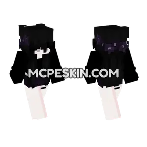 Neon Gamer New 2 Minecraft Bedrock skin