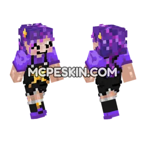 Neon Pvp Skin 6 Minecraft Bedrock skin