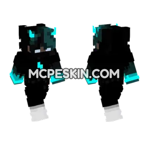 Neon Squad Skin 1 Minecraft Bedrock skin
