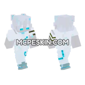 Neon Squad Skin 11 Minecraft Bedrock skin