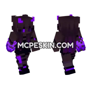 Neon Squad Skin 2 Minecraft Bedrock skin