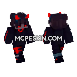 Neon Squad Skin 6 Minecraft Bedrock skin