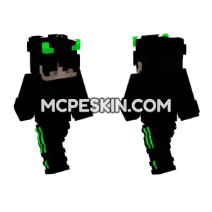 Neon Squad Skin 8 Minecraft Bedrock skin