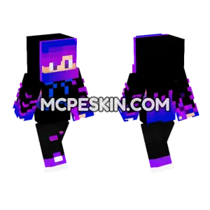 Neon Yoshino Minecraft Bedrock skin