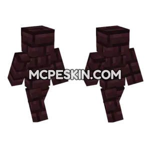 Nether Bricks Minecraft Bedrock skin