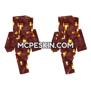 Nether Gold Ore Minecraft Bedrock skin
