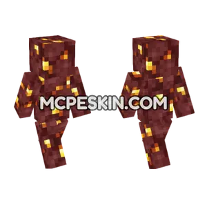 Nether Gold Ore Minecraft Bedrock skin