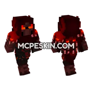Nether Lord Minecraft Bedrock skin