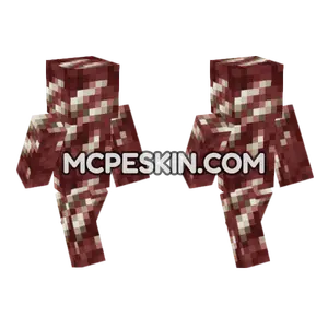 Nether Quartz Ore Minecraft Bedrock skin