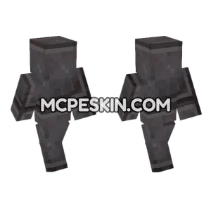 Netherite Block Skin Minecraft Bedrock skin