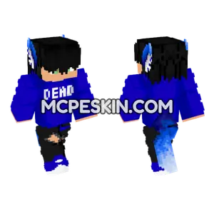 New Dead Wolf Minecraft Bedrock skin