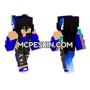 New Girl Dead Minecraft Bedrock skin