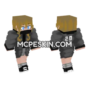 New Year Girl Skin Minecraft Bedrock skin