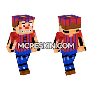 Nightmare Balloon Boy FNAF VR Minecraft Bedrock skin
