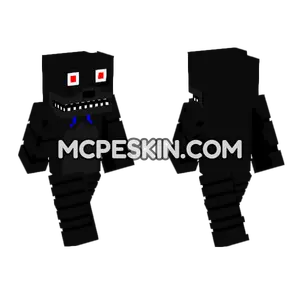 Nightmare Freddy Skin Minecraft Bedrock skin