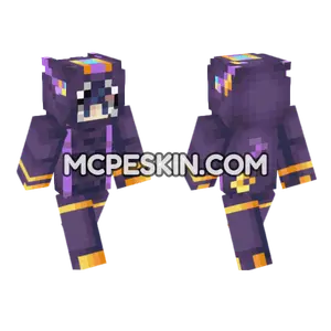 Nightstalker Skin Minecraft Bedrock skin