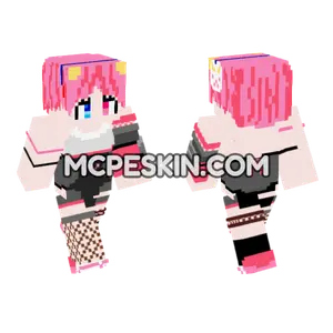 Ninja Girl 5749138 Minecraft Bedrock skin