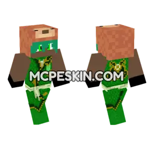 Ninjago Green Ninja Minecraft Bedrock skin