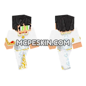 Ninjago Wedding Dress Nya Minecraft Bedrock skin
