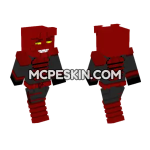 Nkvdemon DC Comics Minecraft Bedrock skin